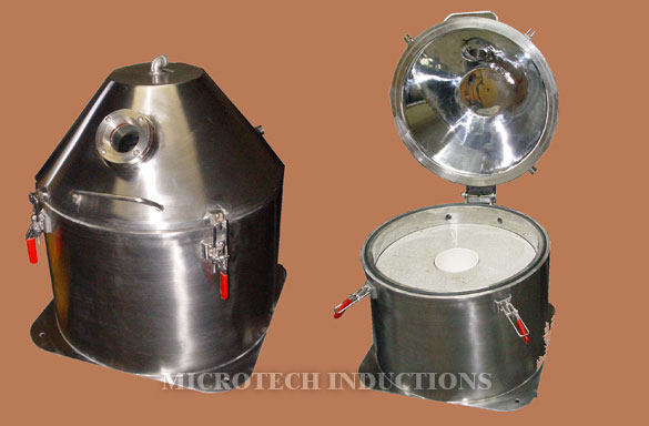 vacuum melting chamber